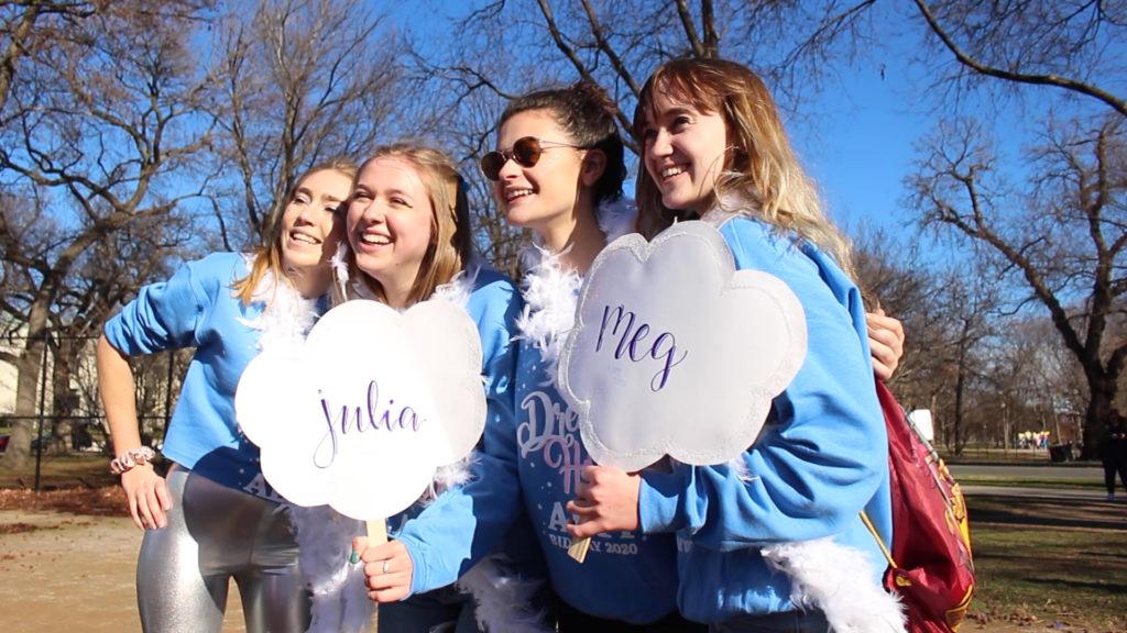Panhellenic Council celebrated bid day on the National Mall Sunday.