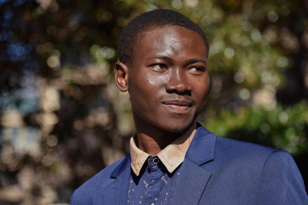 Sophomore Christian Zidouemba, who studies international affairs and international business, is one of six candidates vying for SA president. 