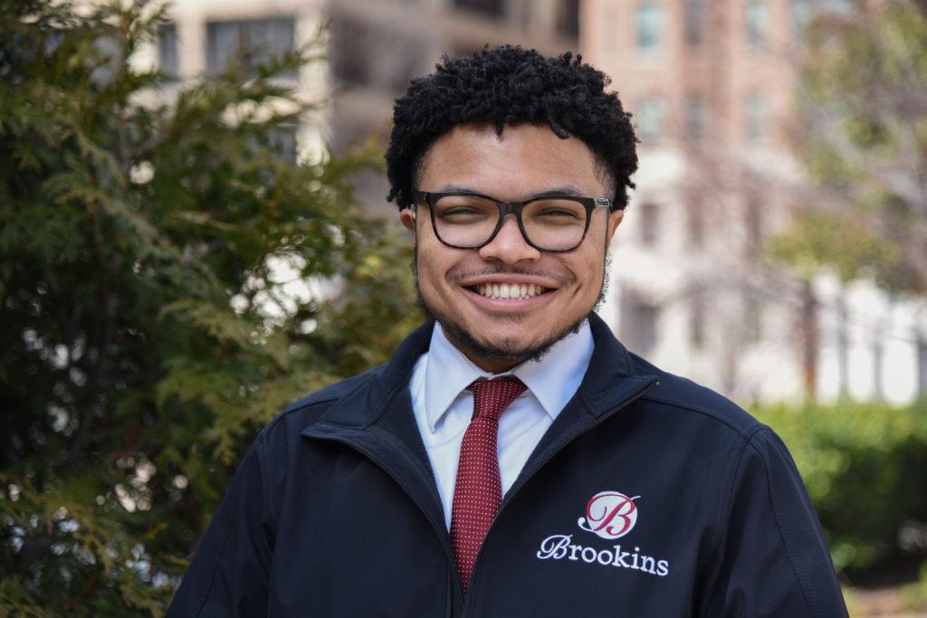 SA Sen. Howard Brookins, U-at-Large, is running for SA president on a platform of addressing racial issues on campus and improving financial aid services. 