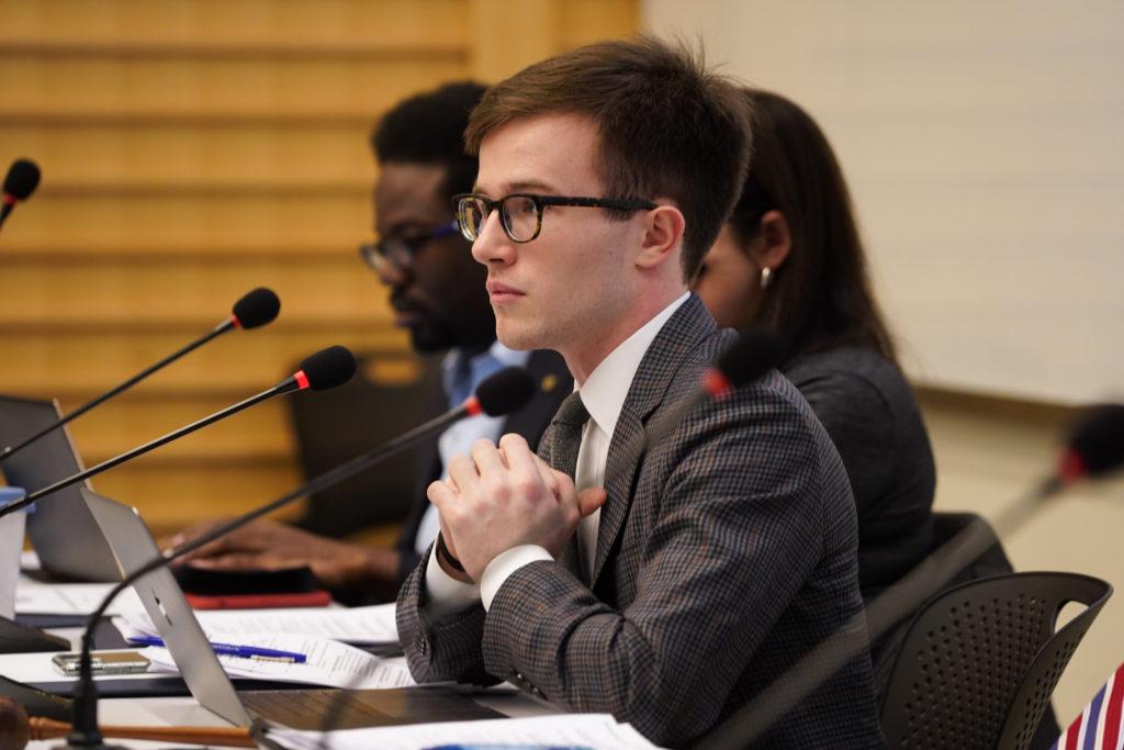 Senior James Harnett, the Foggy Bottom and West End Advisory Neighborhood Commission’s vice chair, detailed 12 of his goals for the year on a new website. 