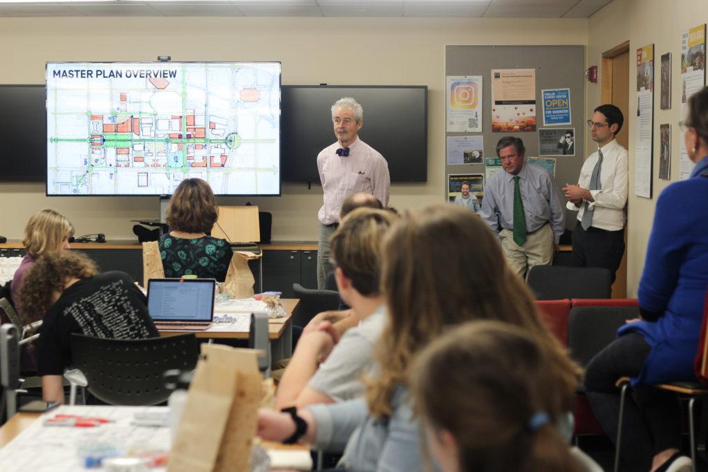 Officials hosted four workshops for undergraduate students, graduate students, faculty and staff to give suggestions on how to improve campus spaces. 