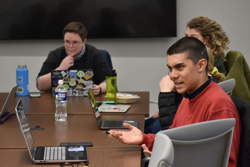 Yannik Omictin, the Student Association’s vice president for government relations, said students have largely been left out of GW's strategic planning process. 