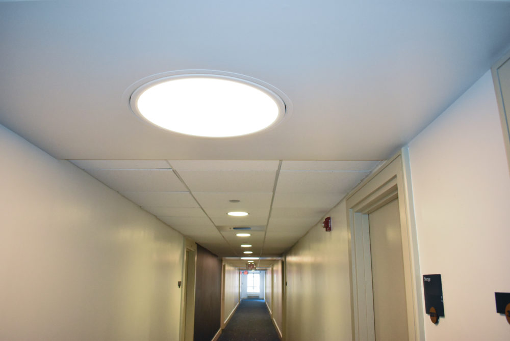 communal hallway lighting