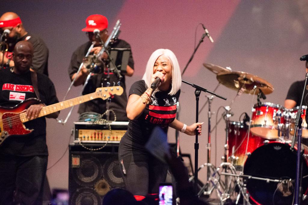 Rare Essence performs at the Kennedy Centers Go-Go Friday, a monthly event highlighting the official music of D.C. 