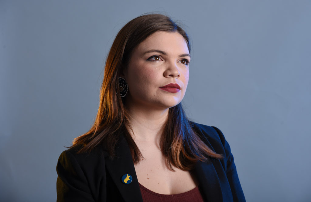 The+GW+Students+for+Indigenous+and+Native+American+Rights+President+and+sophomore+Georgie+Britcher+said+she+wants+to+foster+collaboration+among+student+organizations+as+SA+president.