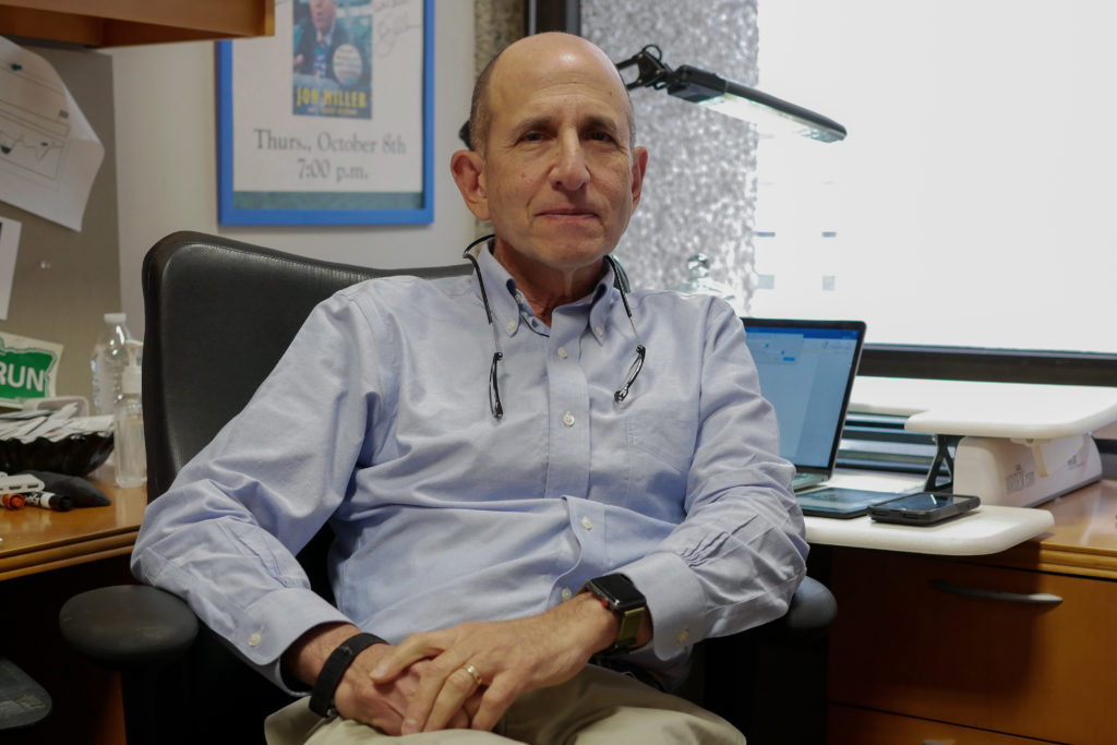 Mark Hyman, an assistant teaching professor of sports management, will leave the School of Business to join University of Marylands journalism school July 1.