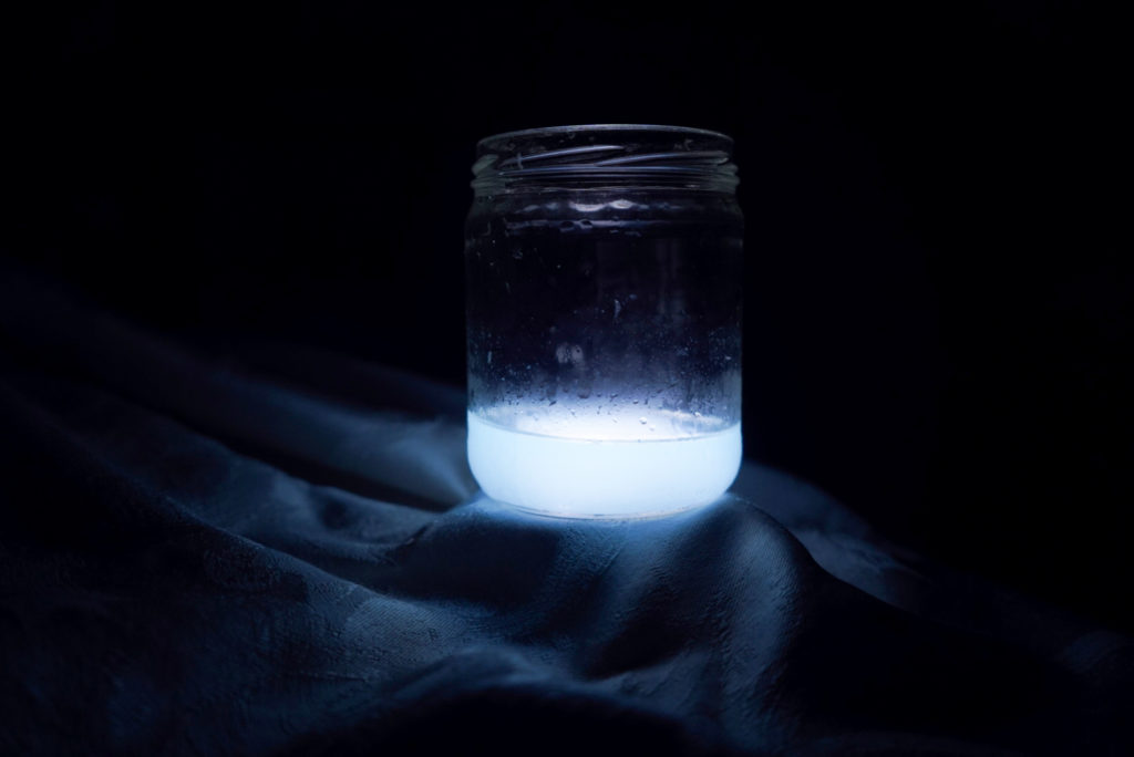 Try your hand at a glow-in-the-dark cocktail from 