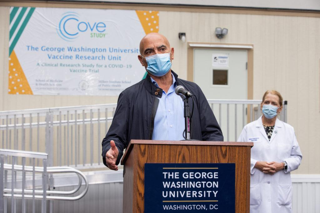 GWs COVID-19 vaccine research team plans to have a working vaccine completed by the end of 2020, researchers said at a press conference.