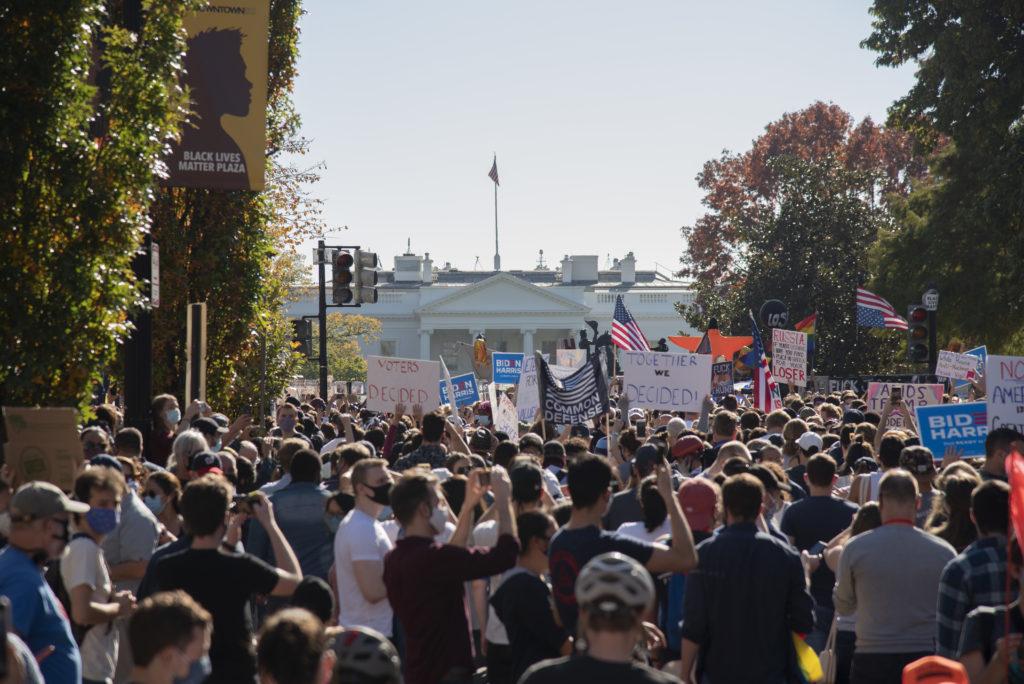 D.C.+locals+took+to+the+streets+to+celebrate+President+Joe+Bidens+election+victory+in+2020.