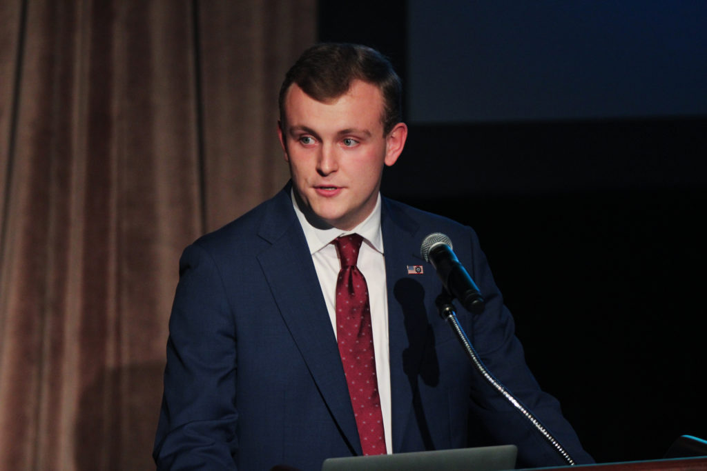Former College Republicans Chair John Olds helps lead a new organization called Gen Z GOP, which has distanced itself from President Donald Trumps Republican base.