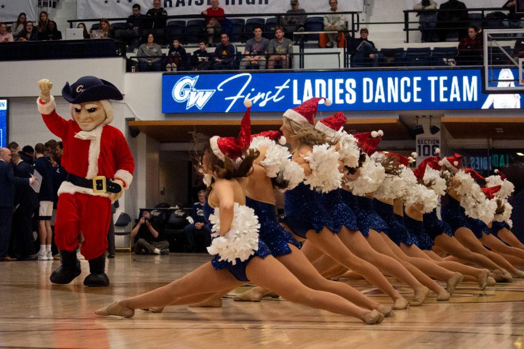 The GW First Ladies dance team will air recorded performances at halftime during basketball games and post videos to their social media platforms.
