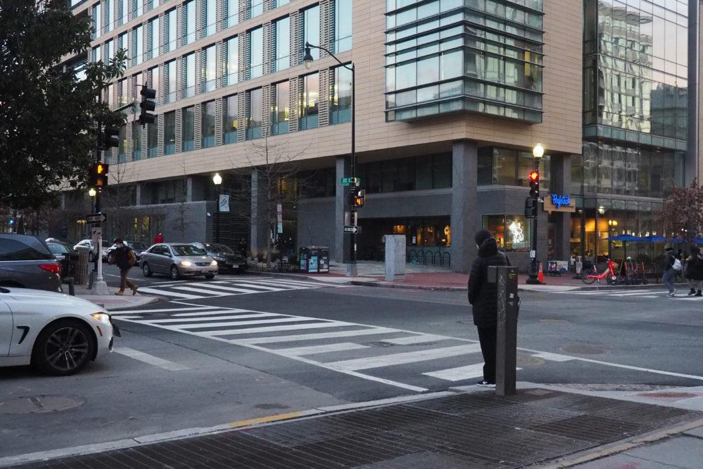 Harnett said the intersections improvements, which are privately funded by real estate company Boston Properties, should have been fixed by the D.C. government a long, long time ago.