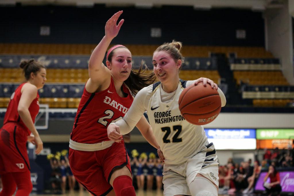 Maddie Loder, a guard for the womens basketball team, said one mental health issue athletes face is equating their performance on the court to their self-worth. 