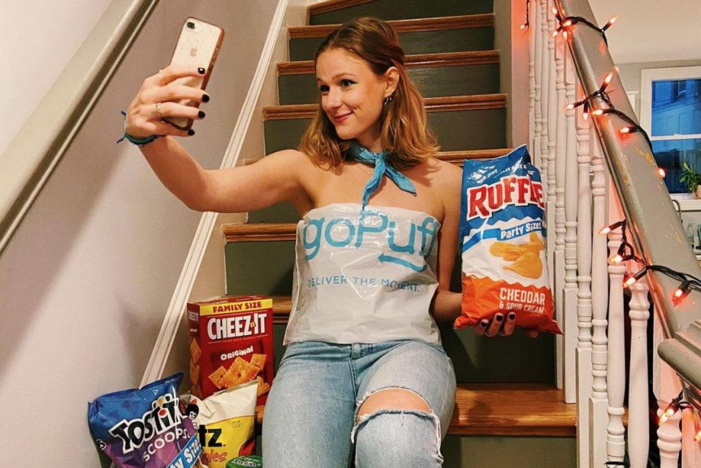 Natalie Danett, a GoPuff ambassador, said she has a newfound respect for influencers' ability to post original content riffing off brands as a result of her partnership with the delivery company.