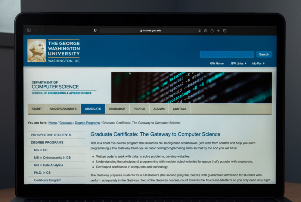  SEAS to launch two online computer science programs this fall – The GW Hatchet
