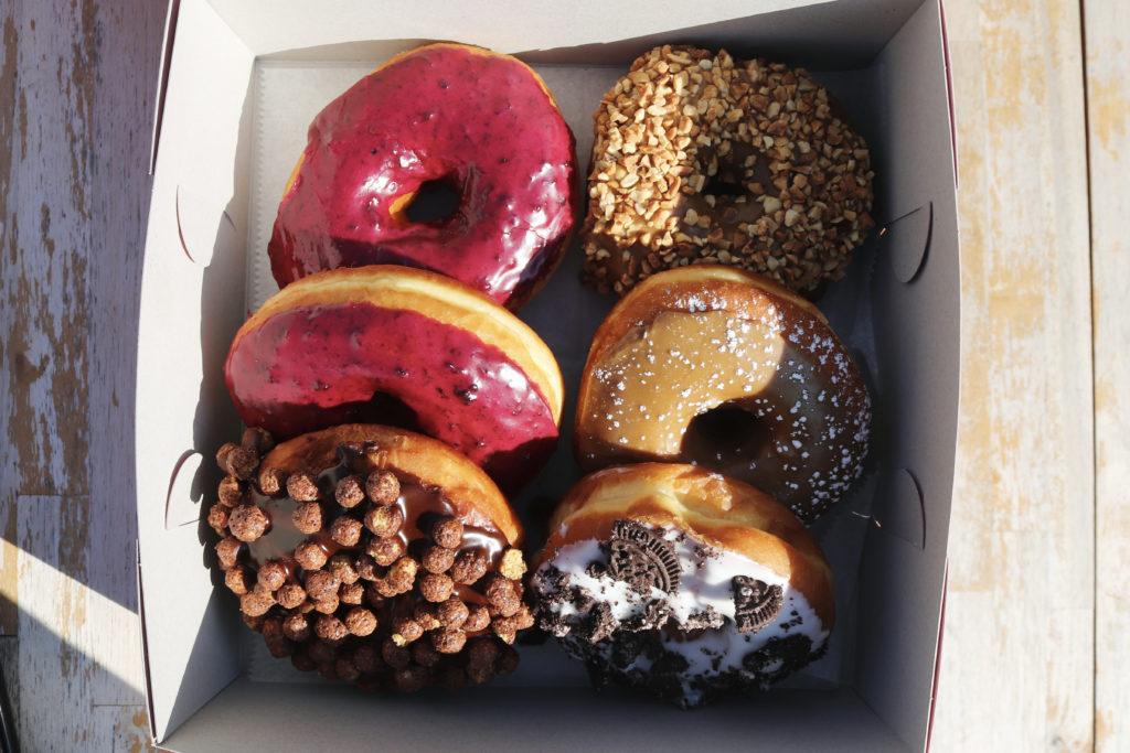 Because of its popularity, Donut Run often sells out late morning and closes its doors early, usually before noon.