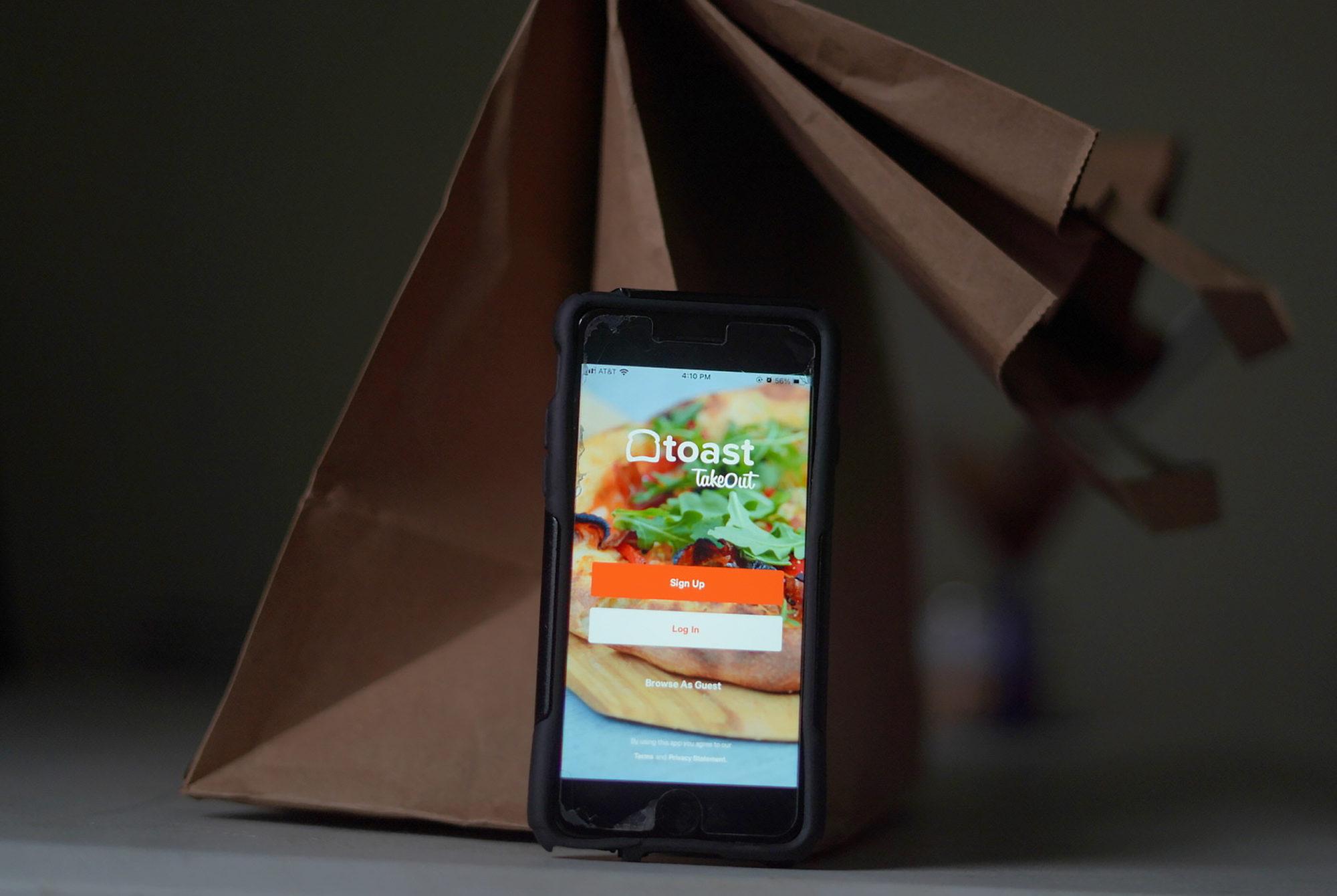 Best food delivery app Toast Takeout The GW Hatchet