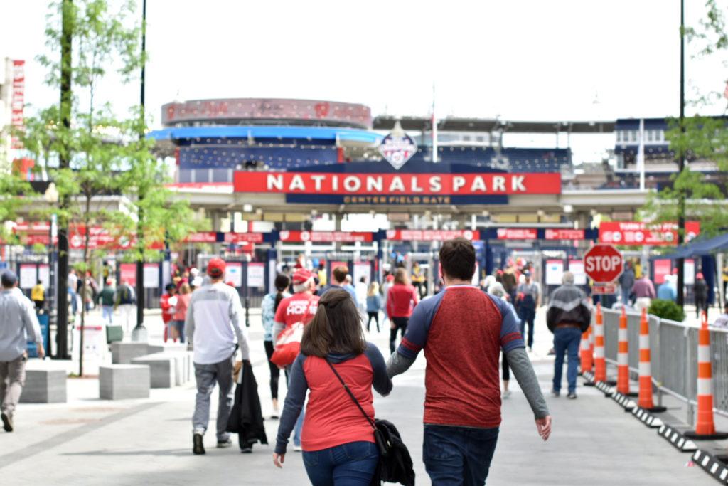 Nationals Park is currently operating at 25 percent capacity, keeping distance between guests to maintain a safe environment as the pandemic continues.