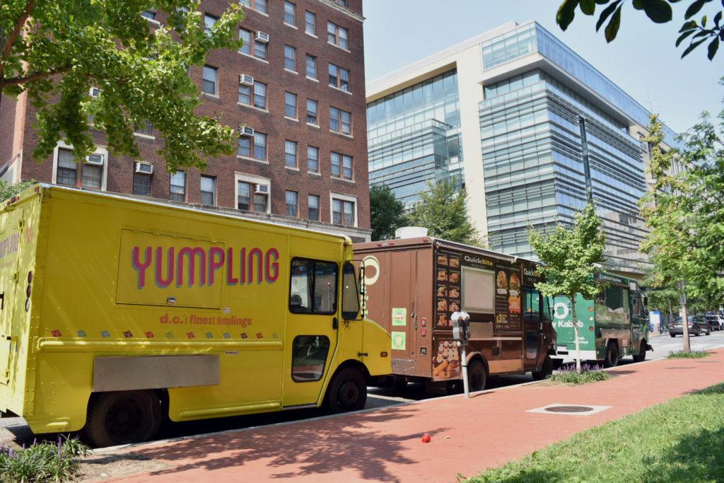 GWs partnership with Curbside Kitchen will bring new additions to campus daily food truck lineup. 
