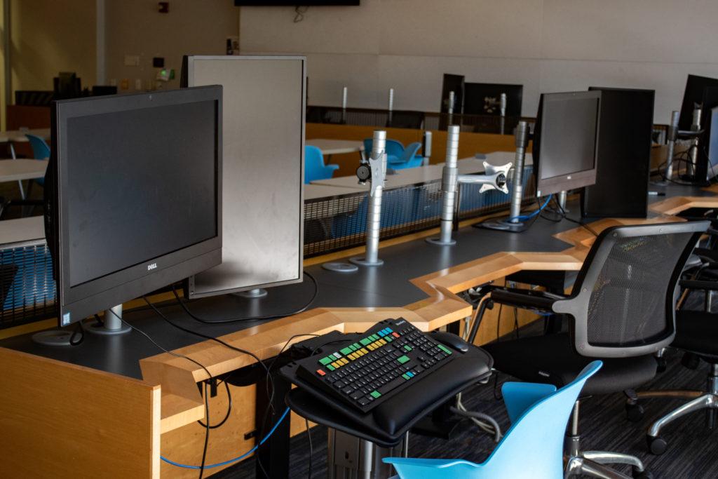 Technology staff have offered training sessions for faculty to familiarize themselves with new classroom technologies as they return to classrooms. 