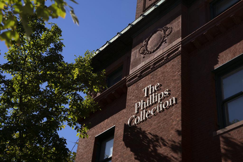 The installation at the Phillips Collection, located in Dupont Circle, is one part of a contemporary art series bridging past art practices with modern multimedia.