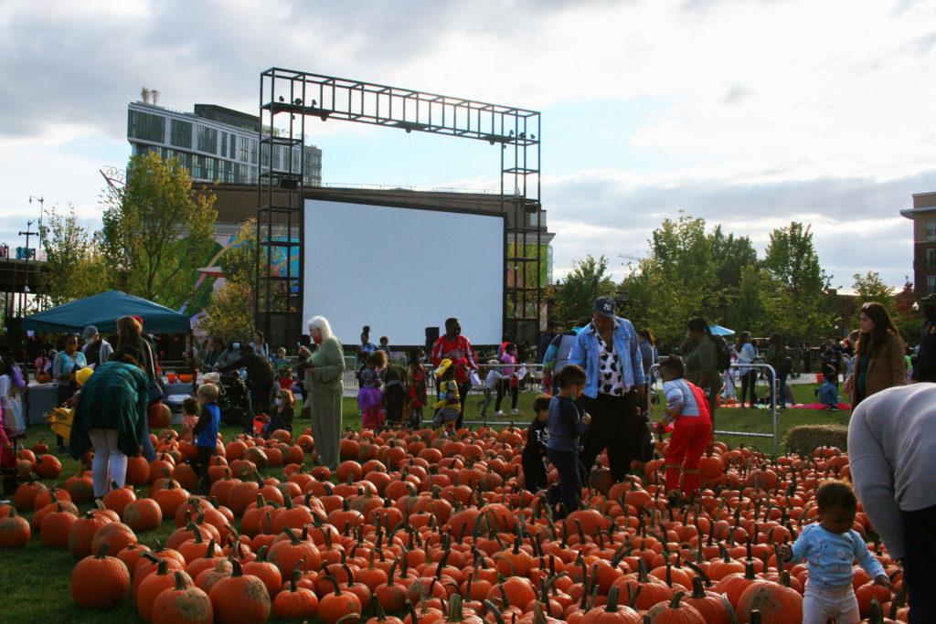 Alethia Tanner Park hosts an urban pumpkin picking event in NoMa with live music, food, a scavenger hunt and a kids costume competition.