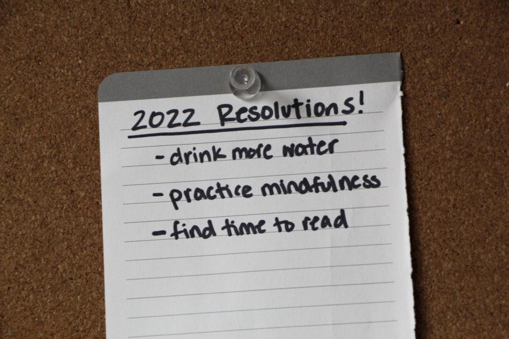 Allow yourself to make mistakes as you work toward meeting your New Year's resolutions this year.