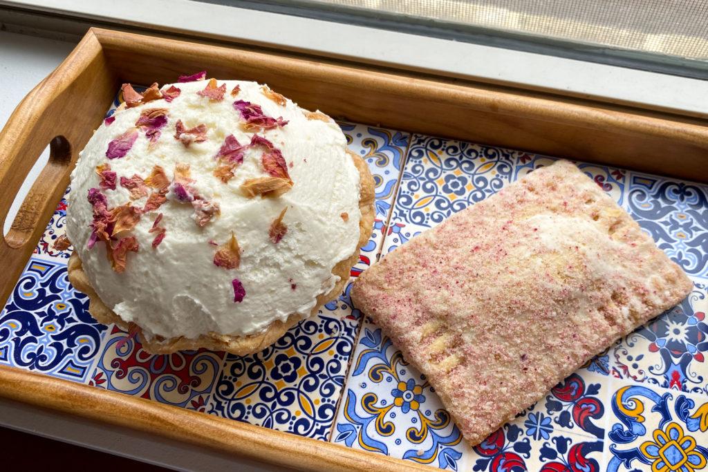 Try Ted Bulletin's Ted Tart and Mini Pie to celebrate blossom season. 