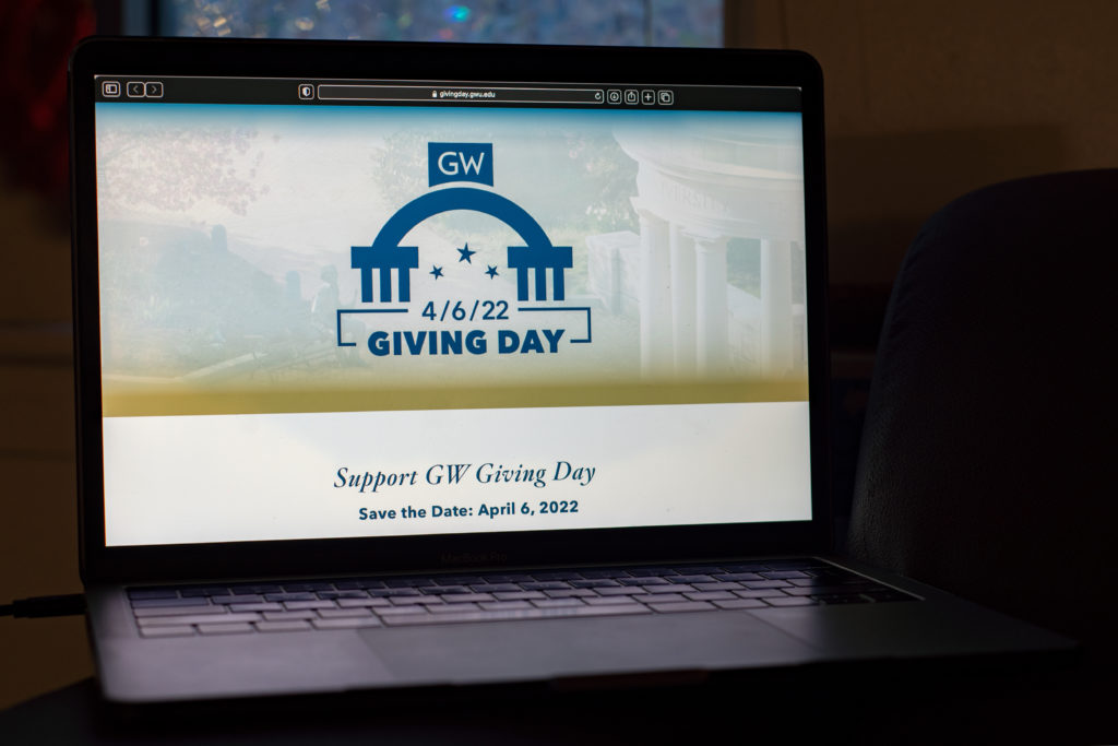 Giving Day will take place on Wednesday, April 6. 
