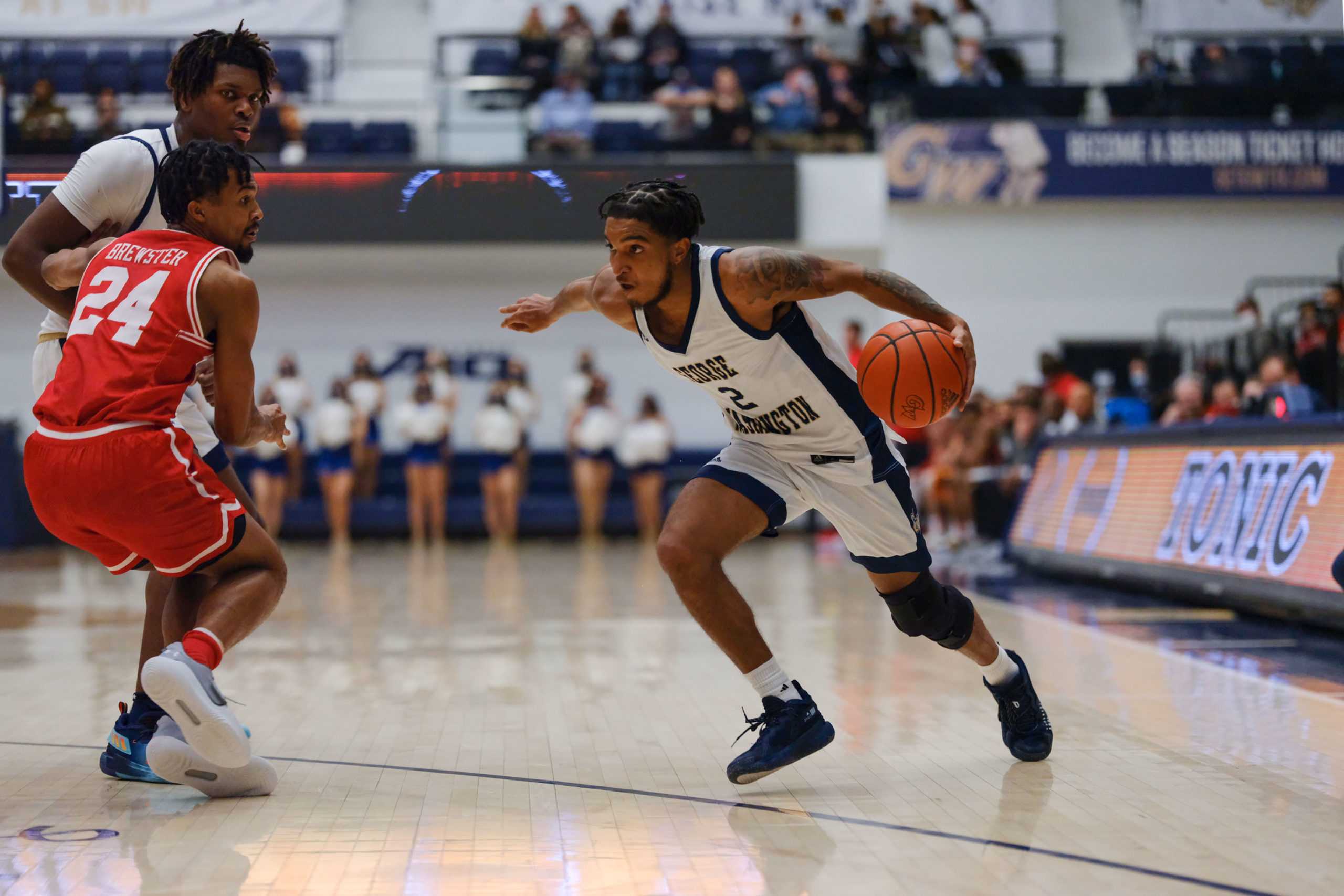 Freshman guard Brayon Freeman averaged a .433 shooting percentage in just his first season.