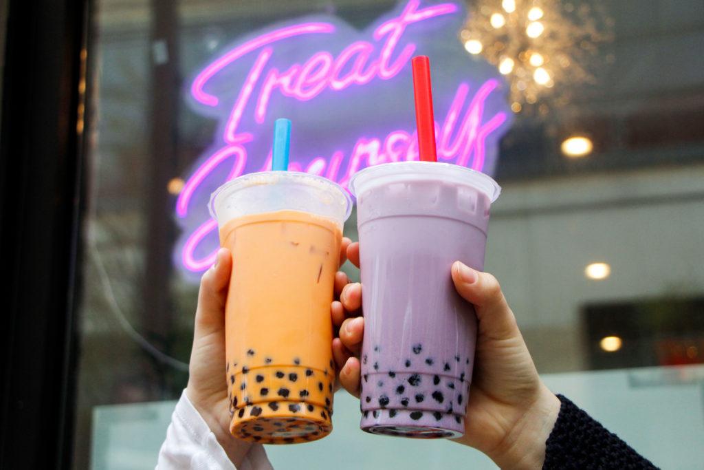 DC Boba’s menu is compete with lychee jelly, a sweet, tangy and chewy topping that’s hard to come by in the D.C. bubble tea shop scene. 