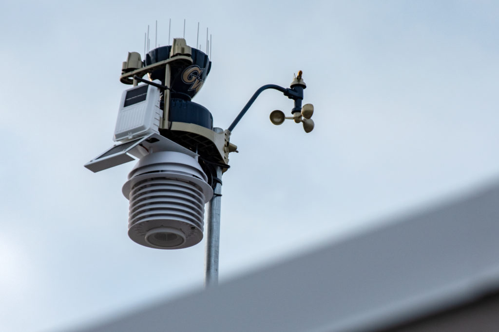 The founder of WeatherSTEM said the tracking units collect data like temperature and humidity throughout the day to allow their partners to make safe decisions when extreme weather conditions arise. 