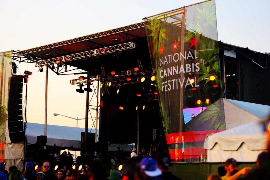 Even though the District prohibits public consumption of cannabis, most festival goers gripped lit joints and blunts in between their figures. 
