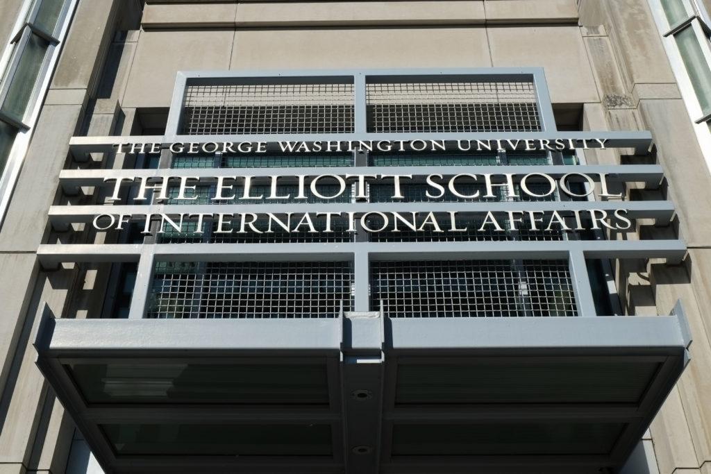 The Elliott School of International Affairs offers 22 courses on gender in international affairs – more than any other university in the D.C. area, officials said. 