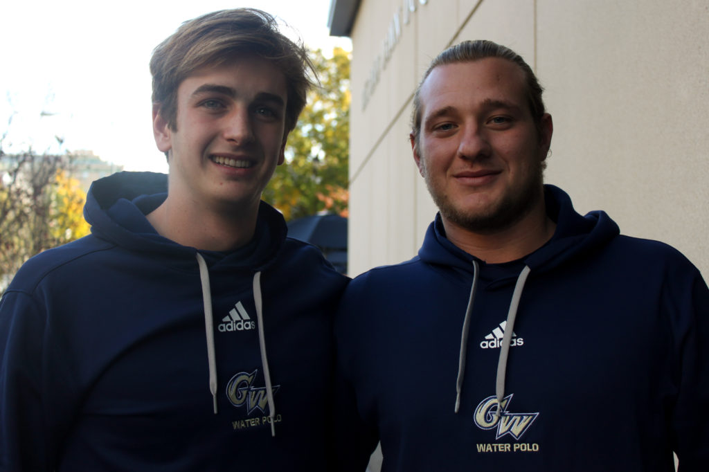 Junior goalkeeper Luca Castorina and graduate student center Pateros said they moved to the U.S. to strike a balance between water polo and a higher degree of education, which they have found at GW.