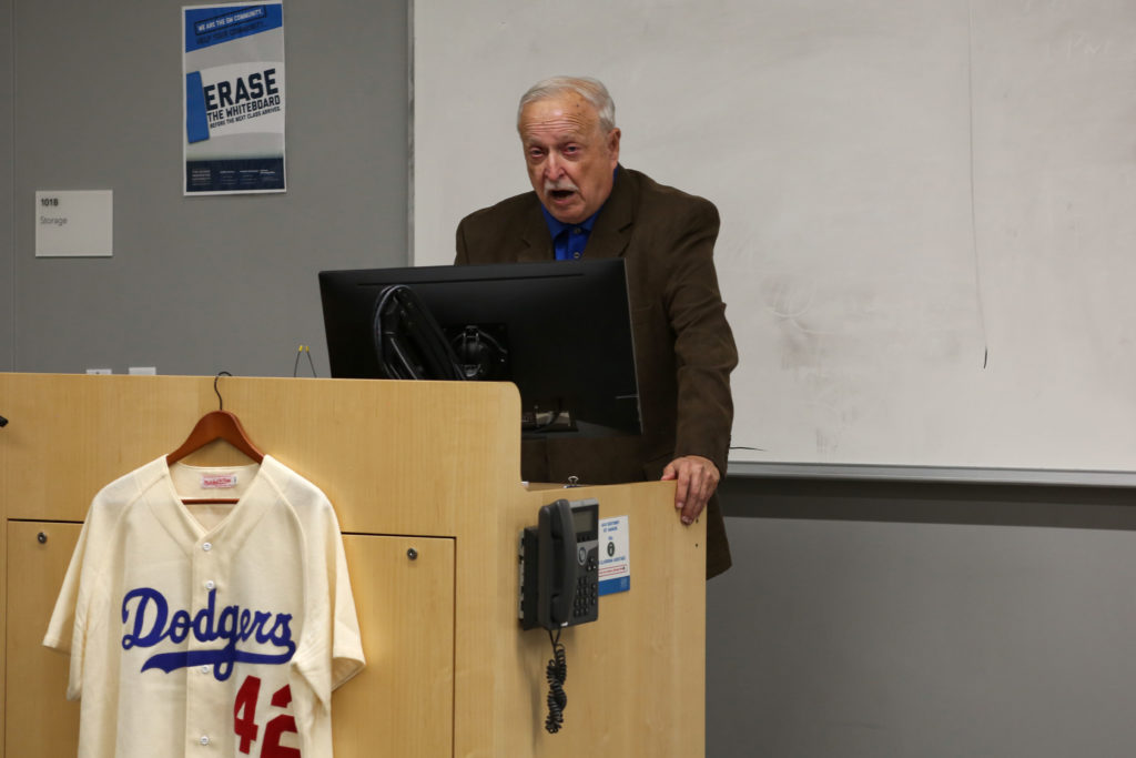 The baseball program began its affiliation with the project 25 years ago when then Head Coach Tom Walter agreed to host a commemorative home game for Jackie Robinson.