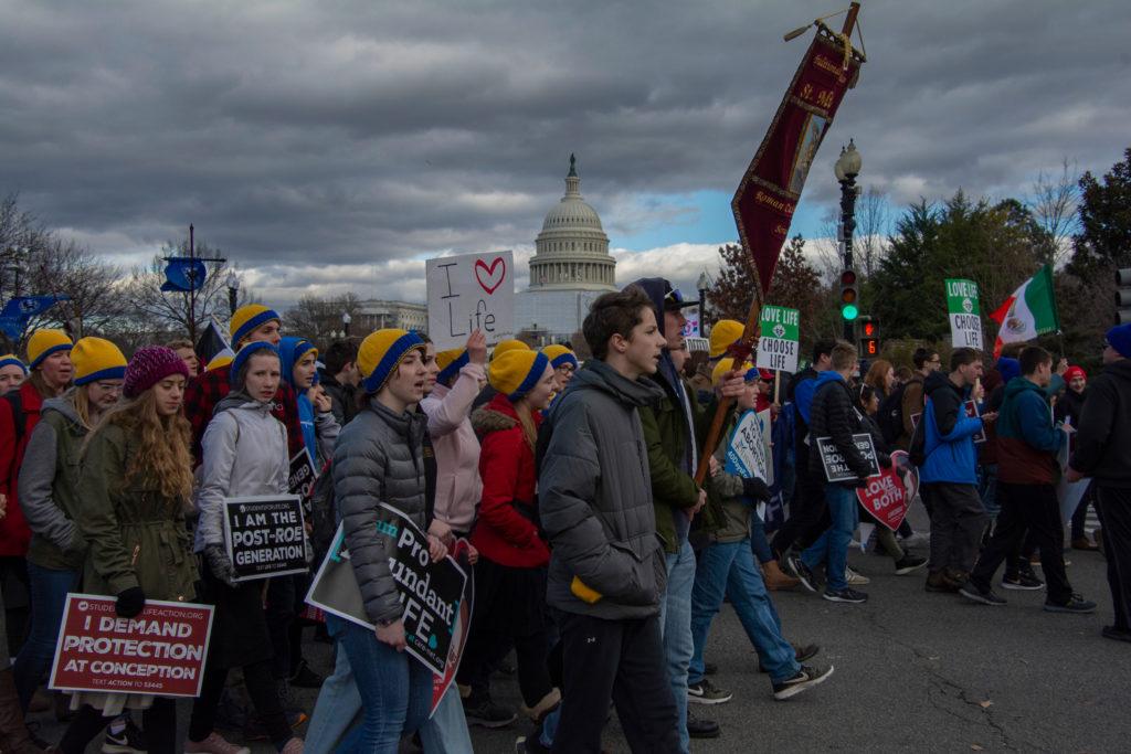 Protesters said they took to the streets to celebrate the successes of the anti-abortion movement and continue their push for state officials to cease access to abortion.