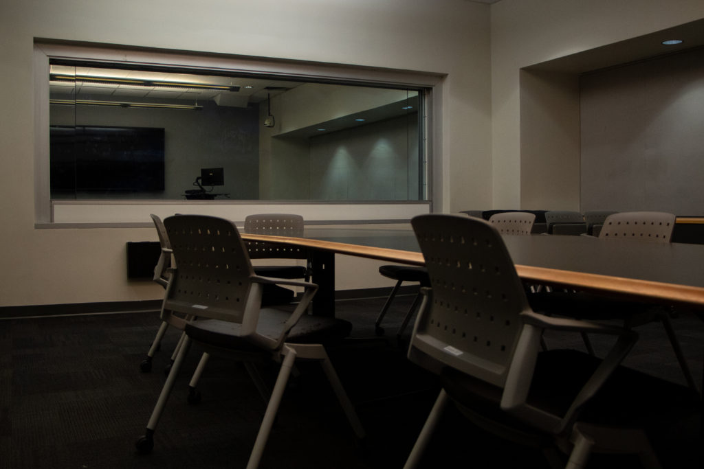 Students said the focus groups took place at the Behavioral Laboratory on the third floor of Duquès Hall, where officials from the Chicago-based marketing firm Yes& Lipman Hearne watched from behind a one-way mirror.

