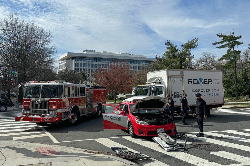 DC Fire and Emergency Medical Services spokesperson Vito Maggiolo said first responders were dispatched at about 11:05 a.m.