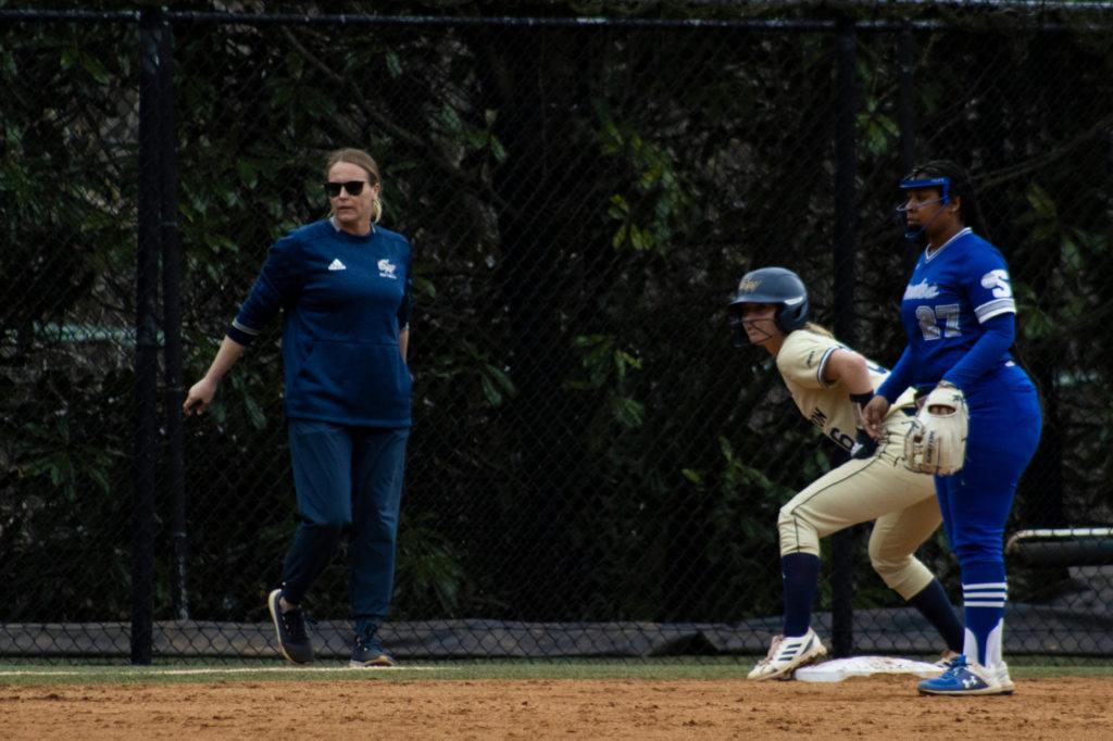 Head Coach Chrissy Schoonmaker has emphasized patience at the plate as a key offensive approach for the team, which sits fourth in the conference in on-base percentage and sixth in strikeouts at the plate. 