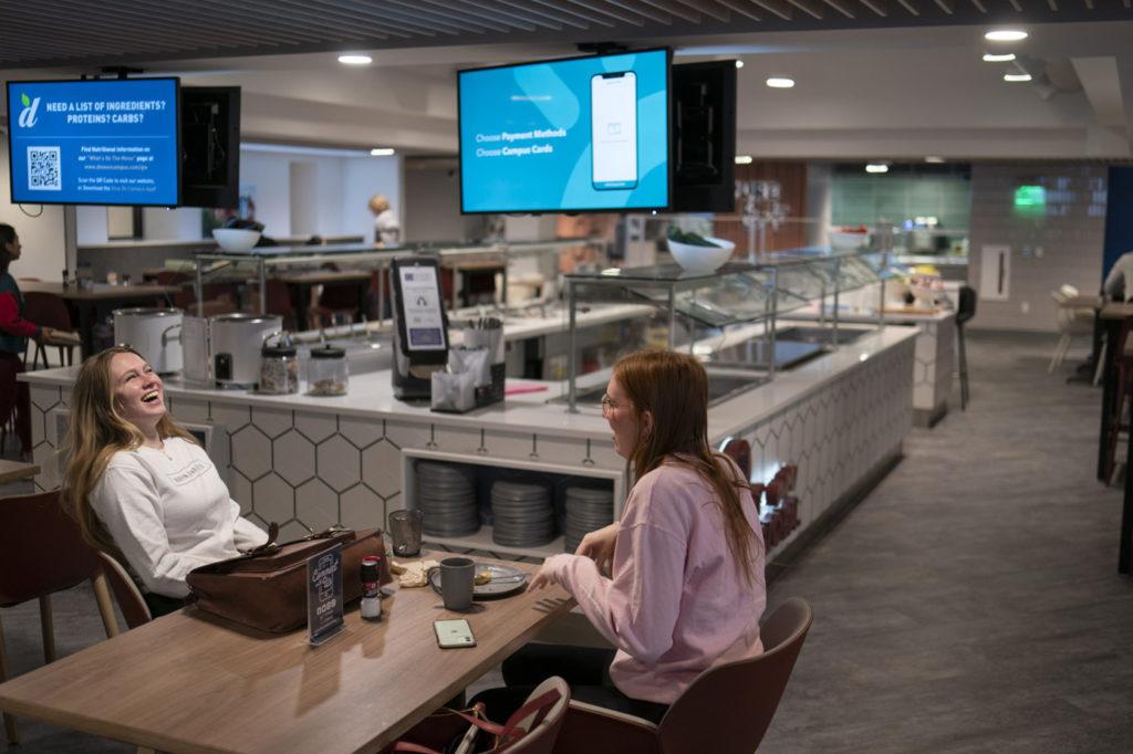 Located in the basement of Thurston Hall, the dining hall is the best of the on-campus venues thanks to its combination of an upbeat, community-inducing atmosphere and plentiful food offerings.