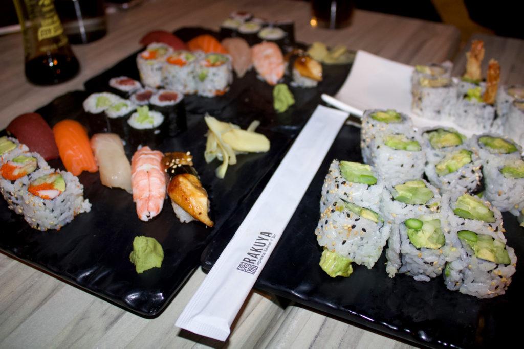 Rakuya’s expansive sushi menu of more than 50 rolls sets it apart from its competitors as the best in Northwest D.C.