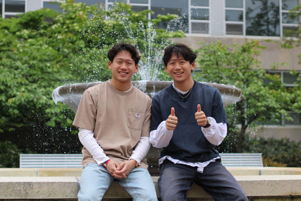 Seniors Sean and Patrick Tajanlangit, or the “Taj Twins,” are one of many pairs of twins at GW who chose the same university by chance but grew closer by choice.