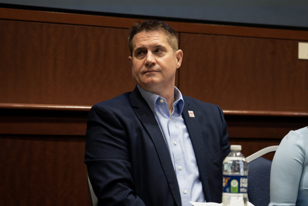 Foggy Bottom and West End Advisory Neighborhood Commission Chair Joel Causey spoke at GW for a panel the Student Association hosted last month in the University Student Center.
