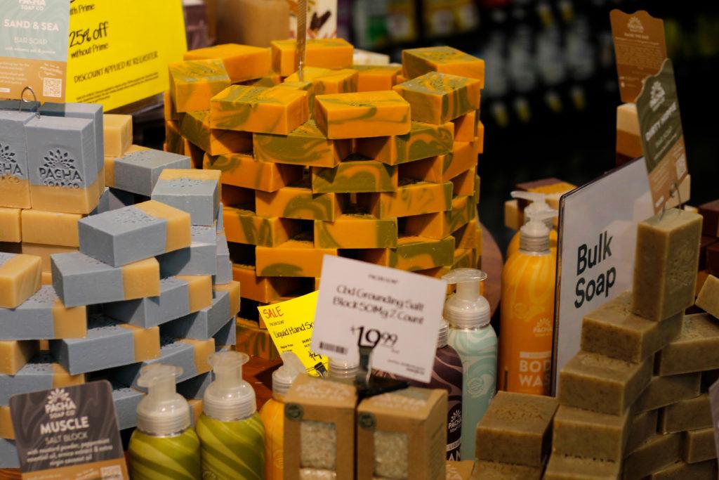 Splurging on a bar of soap at Whole Foods from the Good Soap brand, who donates their profits to supporting people across the world, is a hygienic and charitable way to spend your last GWorld dollars.