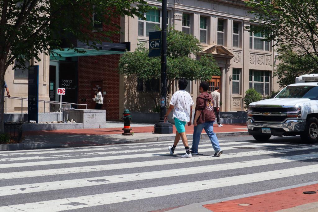 Metropolitan Police Department officials reported more than 90 traffic accidents on H Street between 20th and 23rd streets from 2010 to 2020.