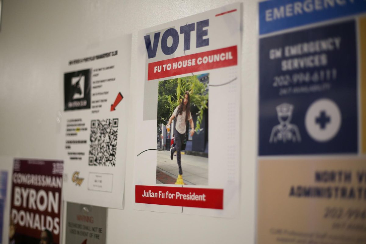 Residence Hall Association hall council candidates plastered posters throughout campus buildings this month ahead of last week’s elections.  