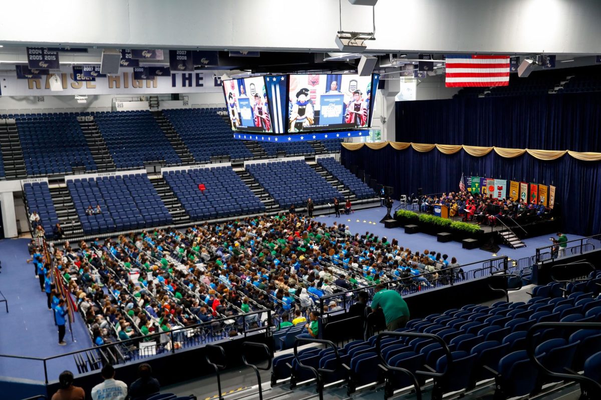 First-years attended GW's Convocation this September. 