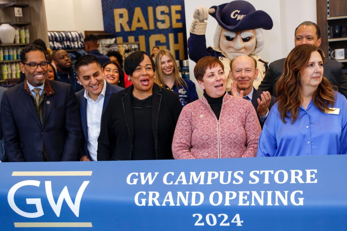 Officials celebrated the completion of the new Campus Store during a ribbon-cutting ceremony Wednesday.