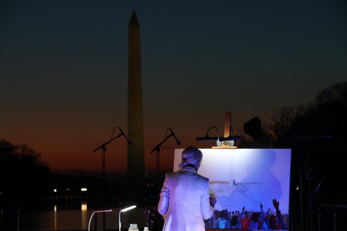 The+National+Community+Church+hosts+Easter+sunrise+at+the+Lincoln+Memorial.